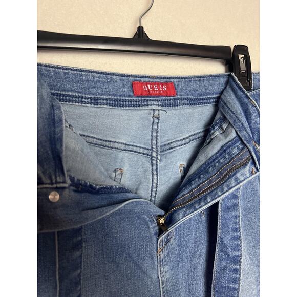 Guess Jeans Women's Skinny Denim Jeans Trousers with Tie Belt Size 30 - Picture 9 of 10
